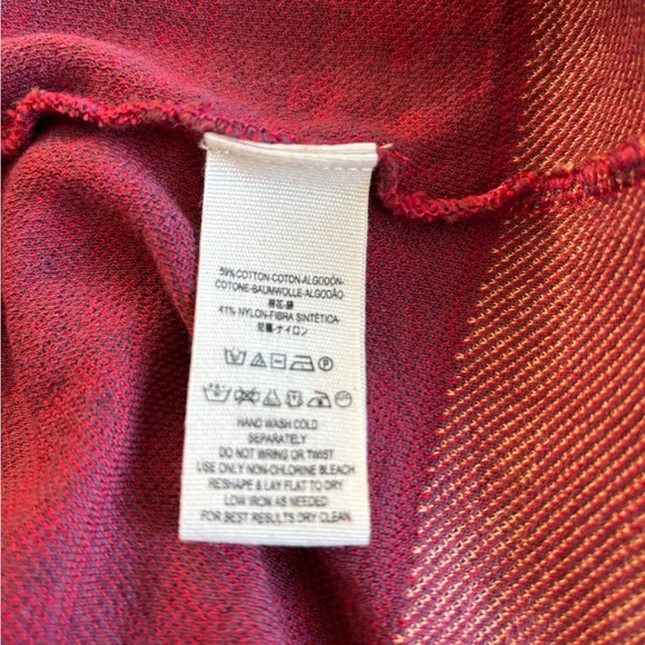 FREE PEOPLE Red Music and Lyrics Lightweight Sweater Dress - Picture 6 of 10